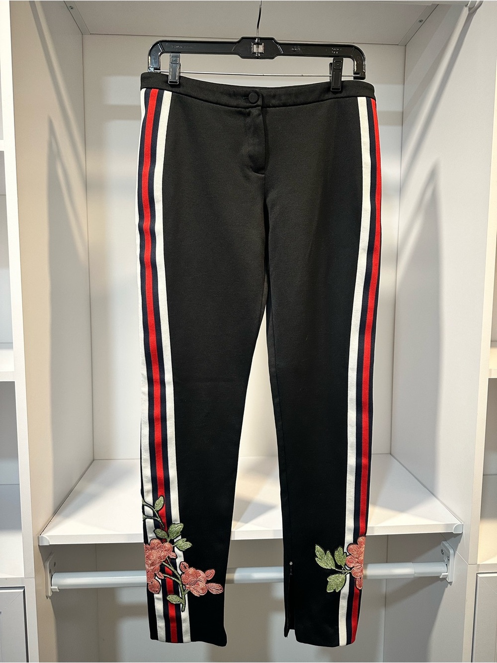 Gucci Sylvie Jersey Stripe Track Pants - Picture 2 of 9